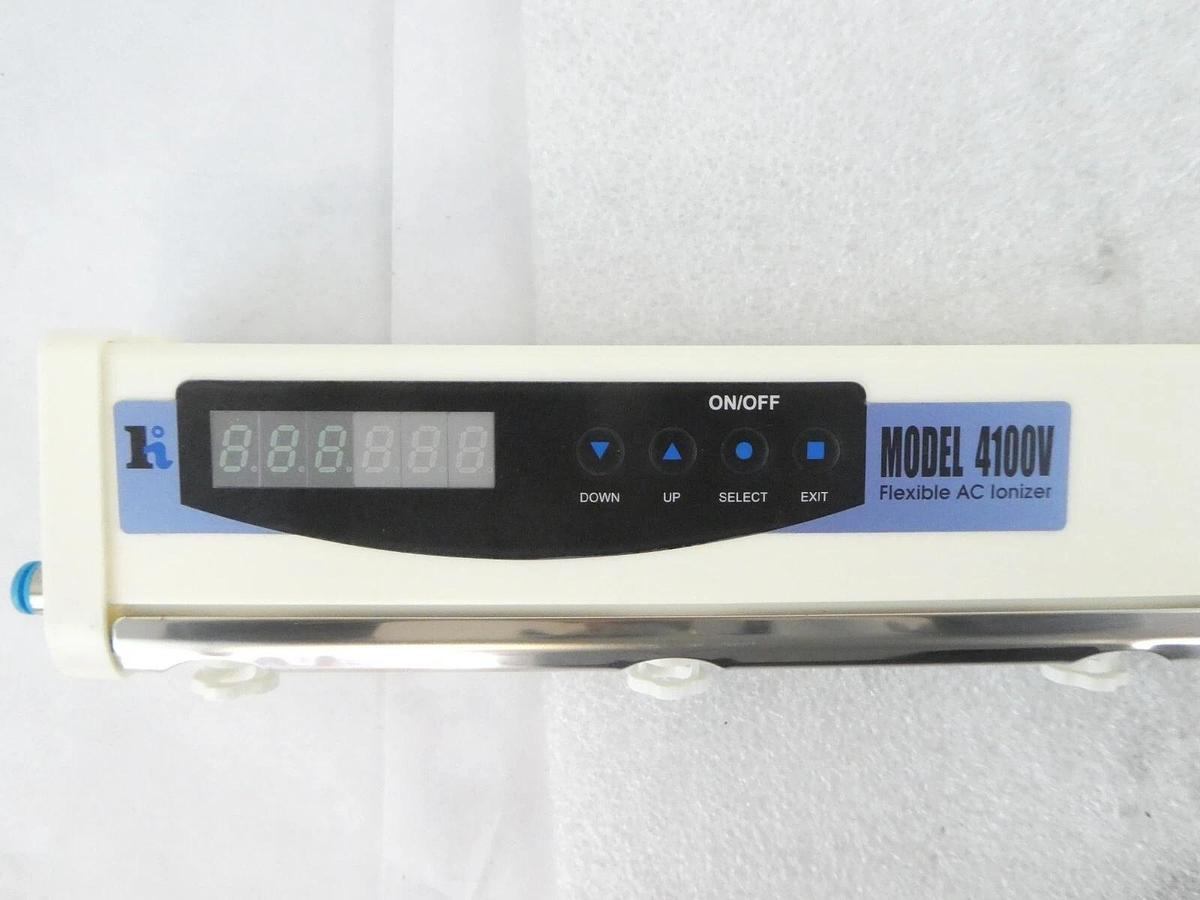 Used Hugle Electronics 4100V-092 Flexible AC Ionizer Model 4100V Working Surplus