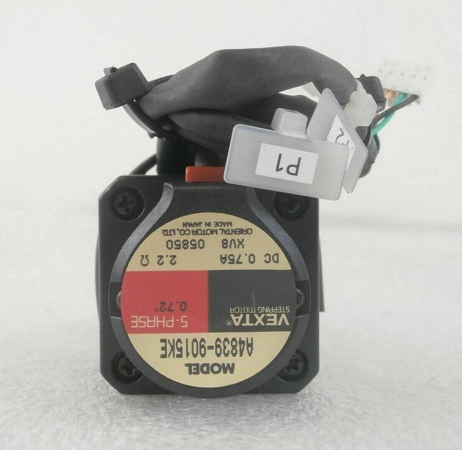 Used Oriental Motor A4839-9015KE 5-Phase Stepping Motor VEXTA TEL Lithius Working