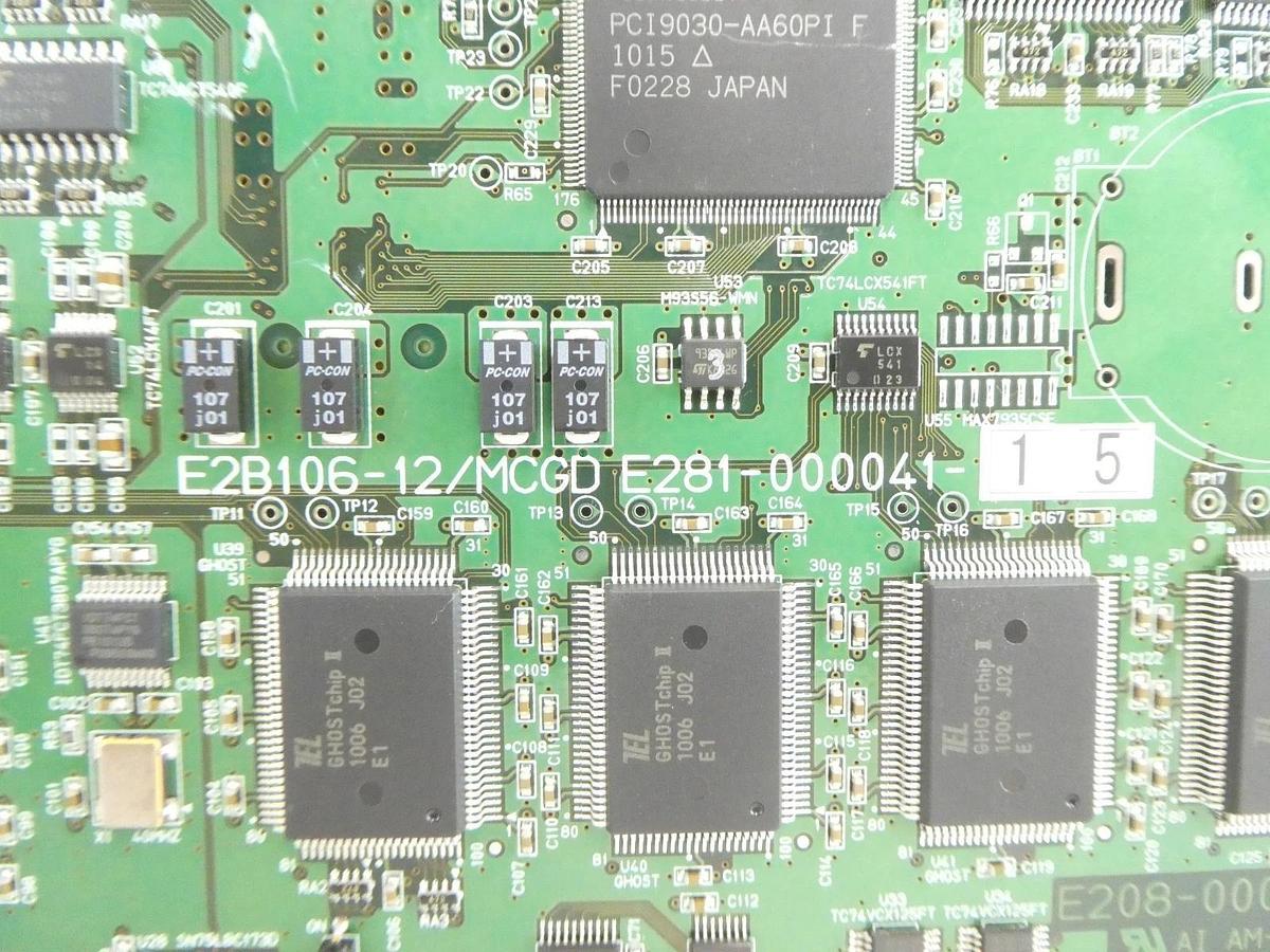 Used TEL Tokyo Electron E244-000052-16 PCB Card E2B105/MCF E281-000041-15 Working
