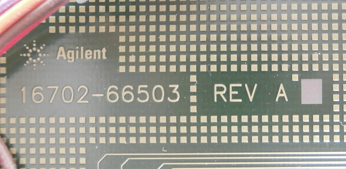 Used Agilent Technologies 16702-66503 Touchscreen SC4 Controller Board PCB Working