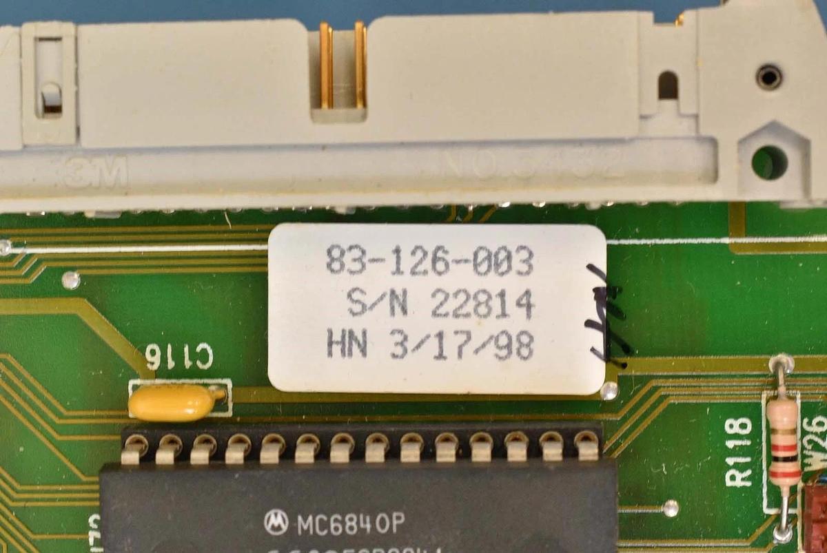 Used Tegal 83-126-003 PCB AUX RF Controller Control Module Board