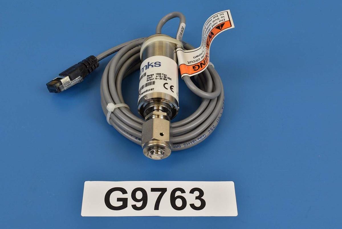 Used MKS Instruments 870B13TCB4GL1 Baratron Pressure Transducer Working Surplus