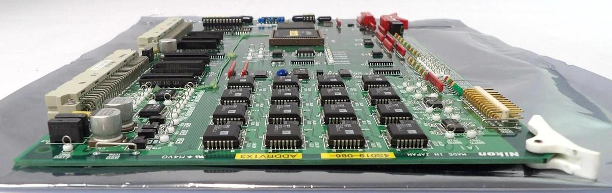 Used Nikon 4S019-086 Driver Control PCB Card ADDRV1X3 NSRS204B Working Surplus