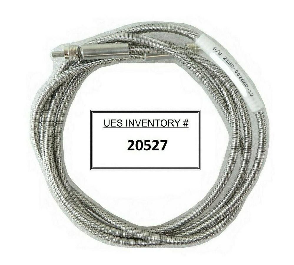 Used TEL Tokyo Electron 2L80-002660-12 Fiber Optic Cable 5 Foot Working Surplus