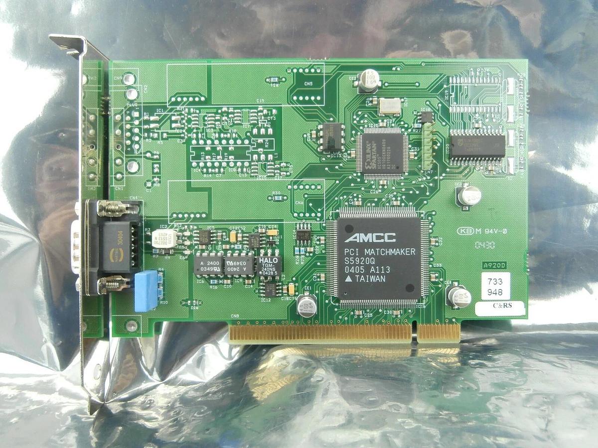 Used Kvaser 733-0130-00082-7 Interface Board PCIcan HS PCB Card Used Working