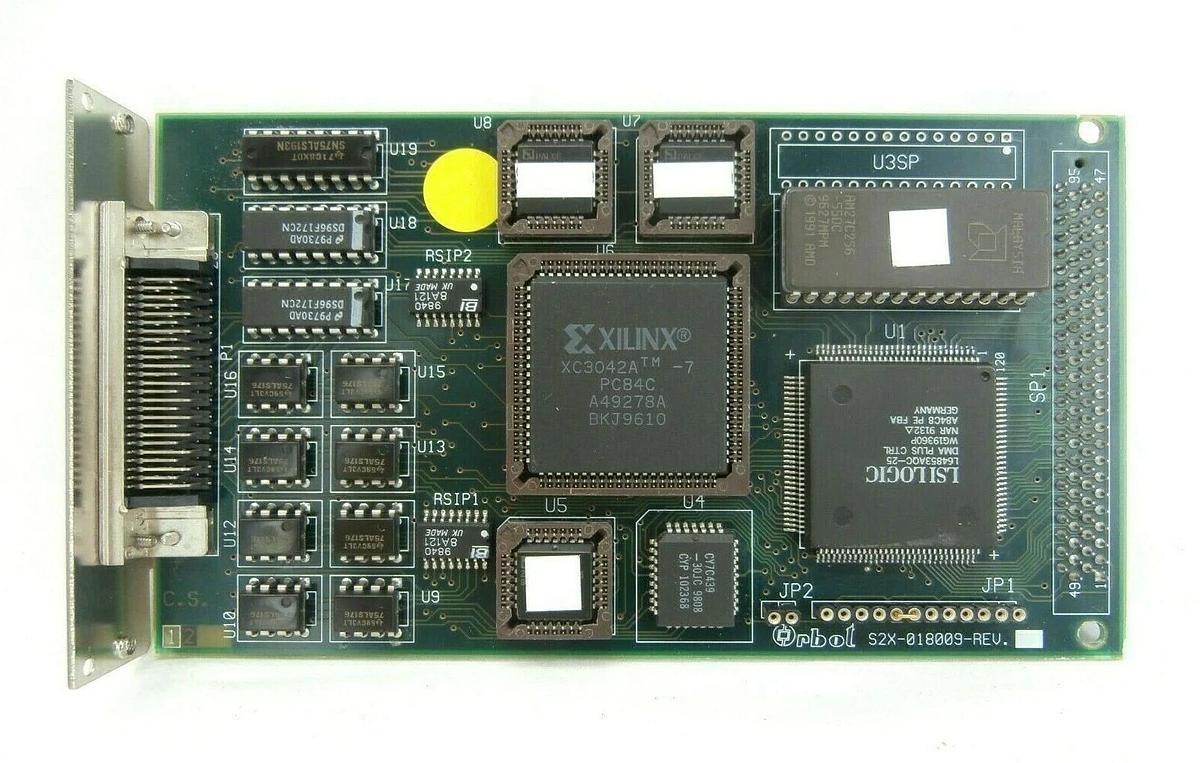 Used Orbot Instruments S2X-018009 PCB ORBOT-S2X-018008-REV A Lam Continuum Spare