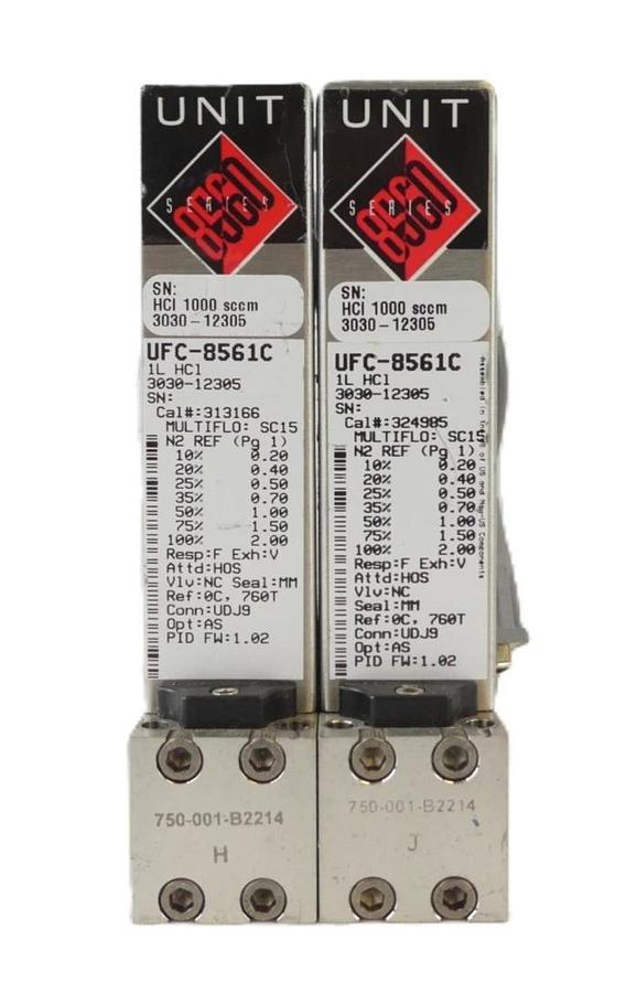 Used UNIT 8560 Series Mass Flow Controller MFC UFC-8561C UFC-8564 UFC-8565 Lot of 10