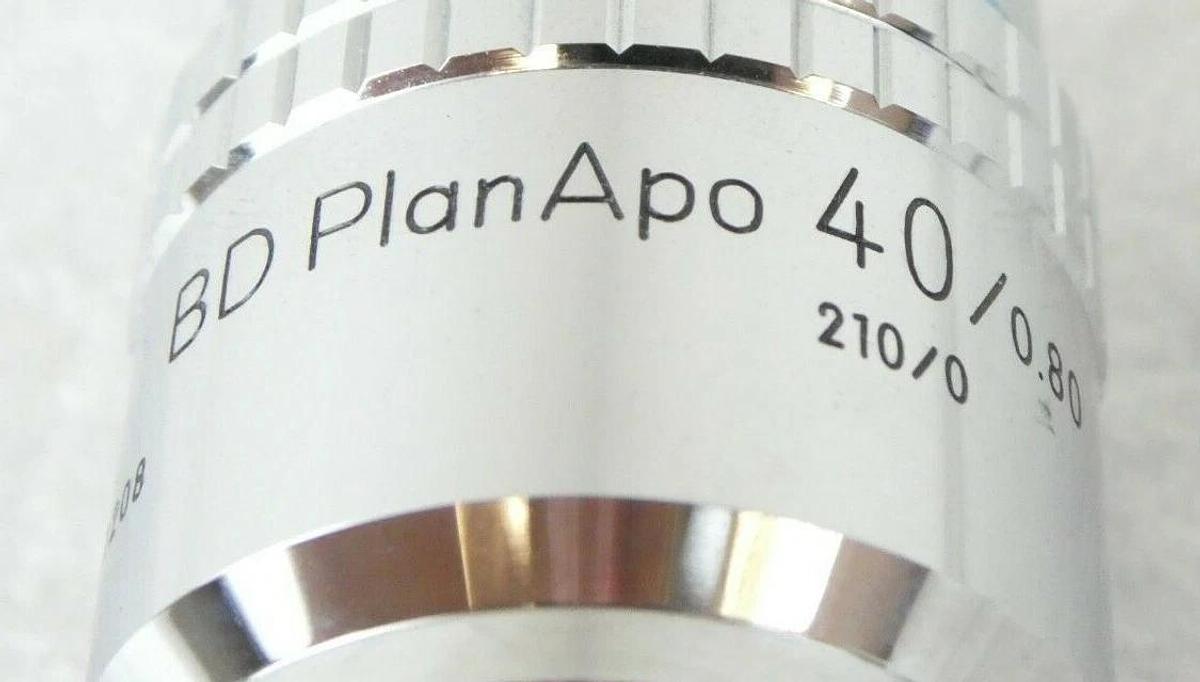 Used Nikon Precision BD PlanApo 40/0.80 Microscope Objective 210/0 Working Surplus