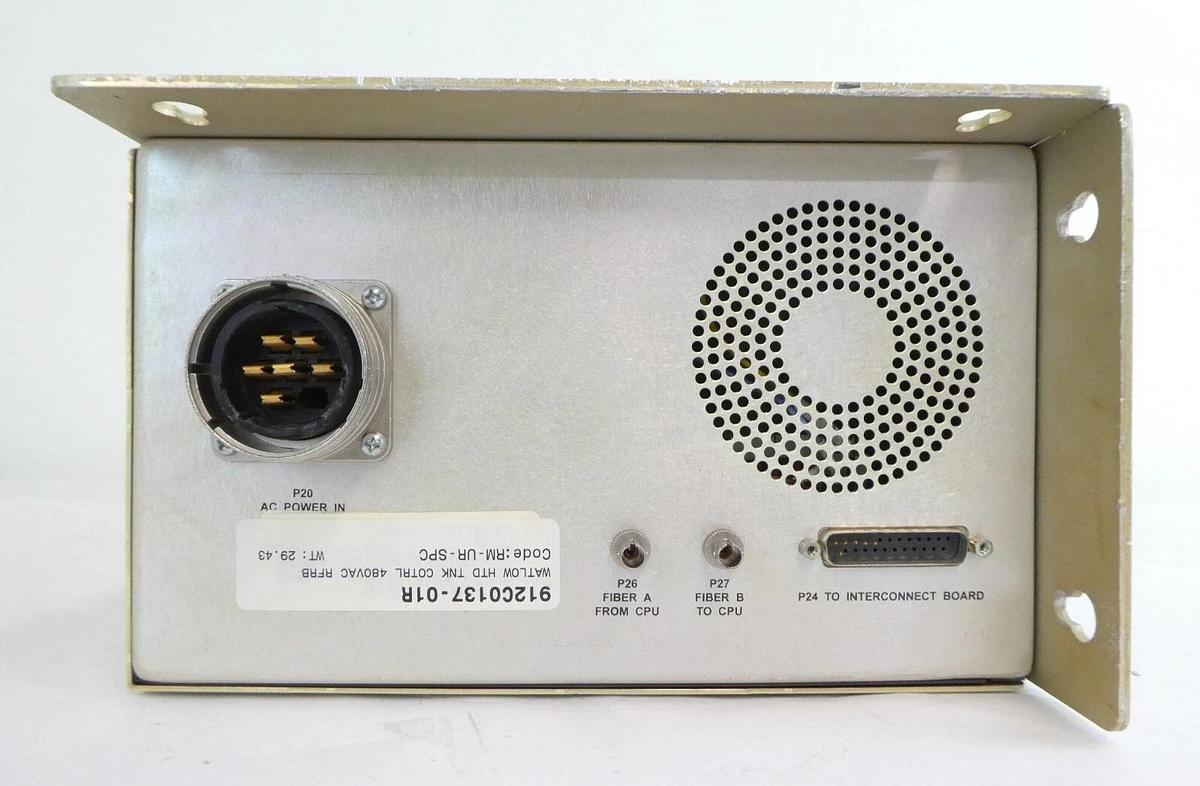 Used Semitool 912C0137 Heated Tank Control I/O Block 23785 Working Surplus