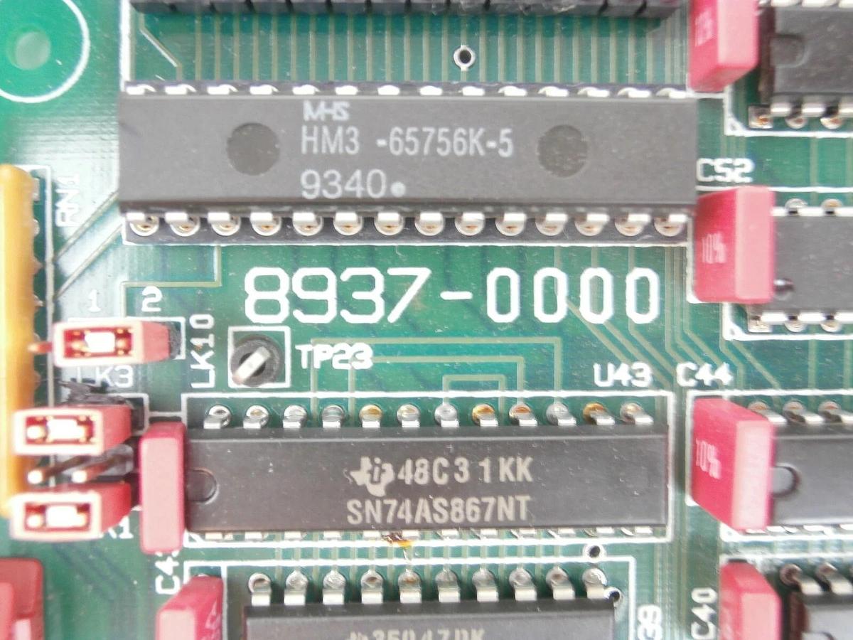 Used Computer Recognition Systems 8937-0000 Processor PCB Card 8949 Quaestor Working