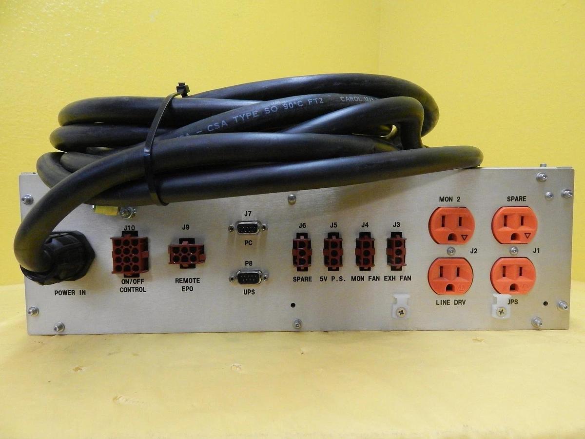 Used PPC Pacific Power Control 750-661058-00 AC Power Box KLA-Tencor 2552X Used