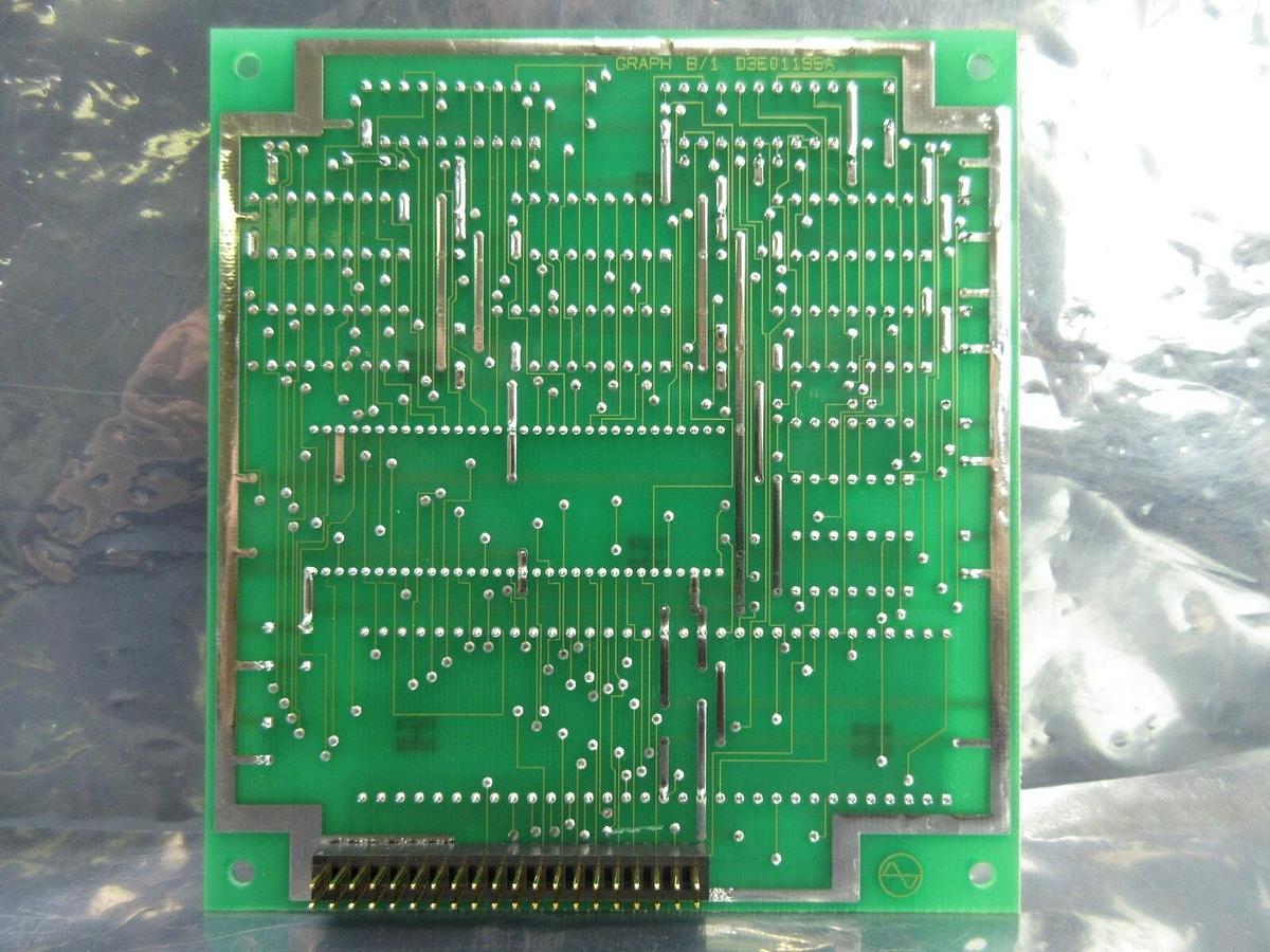 Used Kokusai Electric D3E01195A Processor Board PCB GRAPH Used Working