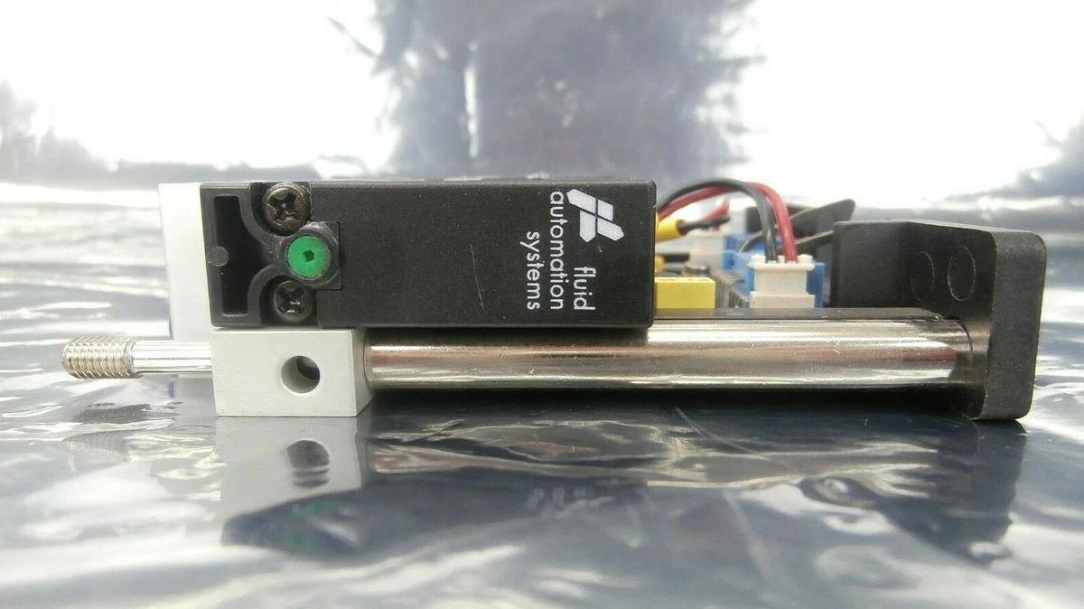 Used KV Automation 4022.486.18071 Pneumatic PCB Card CLAMP/FREE CLEAN FUNC. 2W Spare