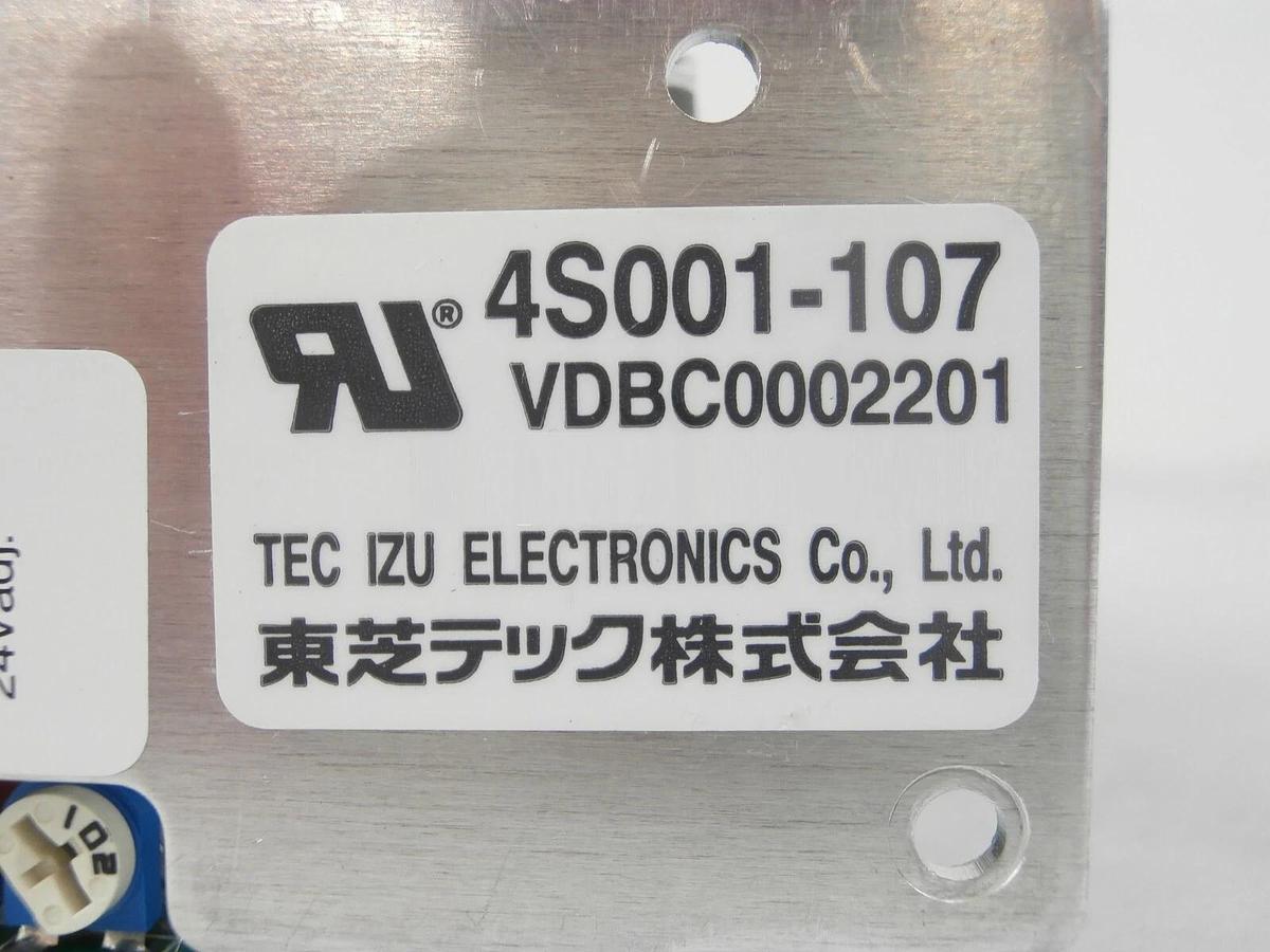 Used Tec Izu Electronics VDBC0002201 Power Supply PCB Card Nikon 4S001-107 Working