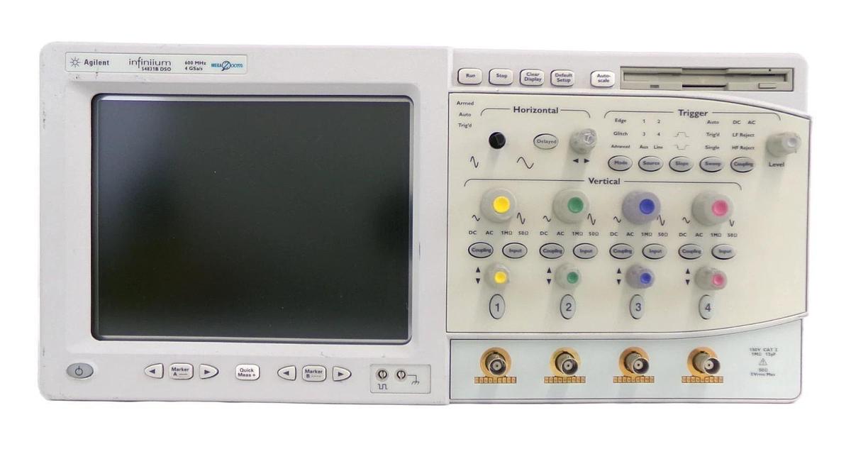 Used Agilent Technologies 54831B DSO Oscilloscope 600 MHz Infiniium No Power As-Is