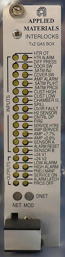 Used MKS Instruments AS01396-6-11 DeviceNet PCB Card CDN396R AMAT 0190-24116 Working