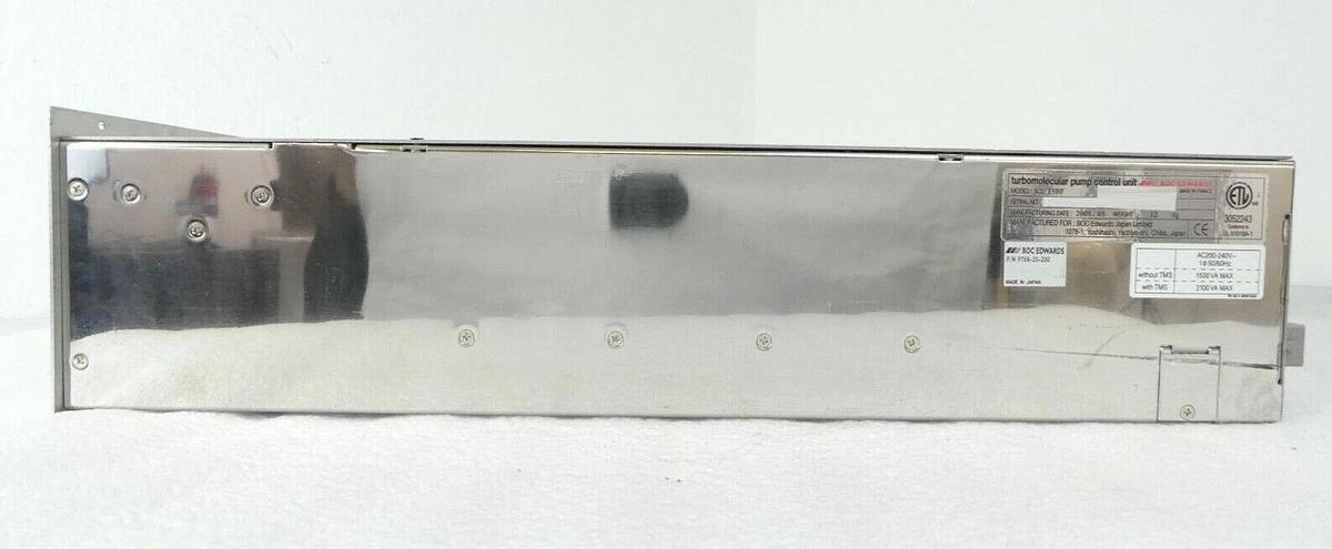 Used SCU-1500 Edwards PT59-Z0-Z00 Turbomolecular Pump Controller Turbo Tested Surplus