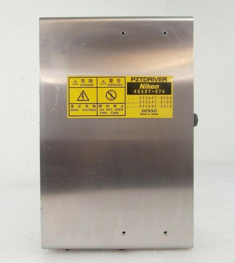 Used Denso 593682-2020 Servo Driver PZTDRIVER Nikon 4S587-634 No Connector NSR As-Is