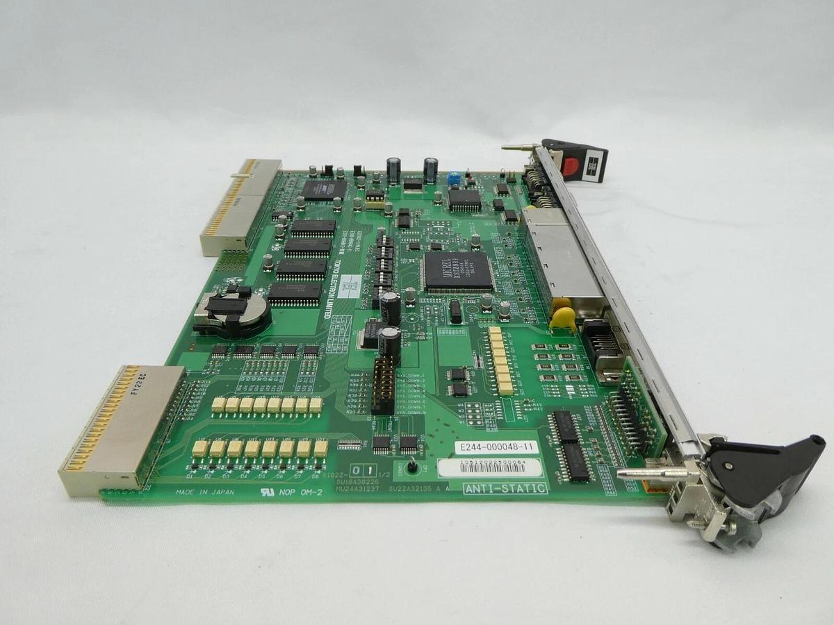 Used TEL Tokyo Electron E244-000048-11 Processor VME PCB Card RI02Z-01 TEL Lithius