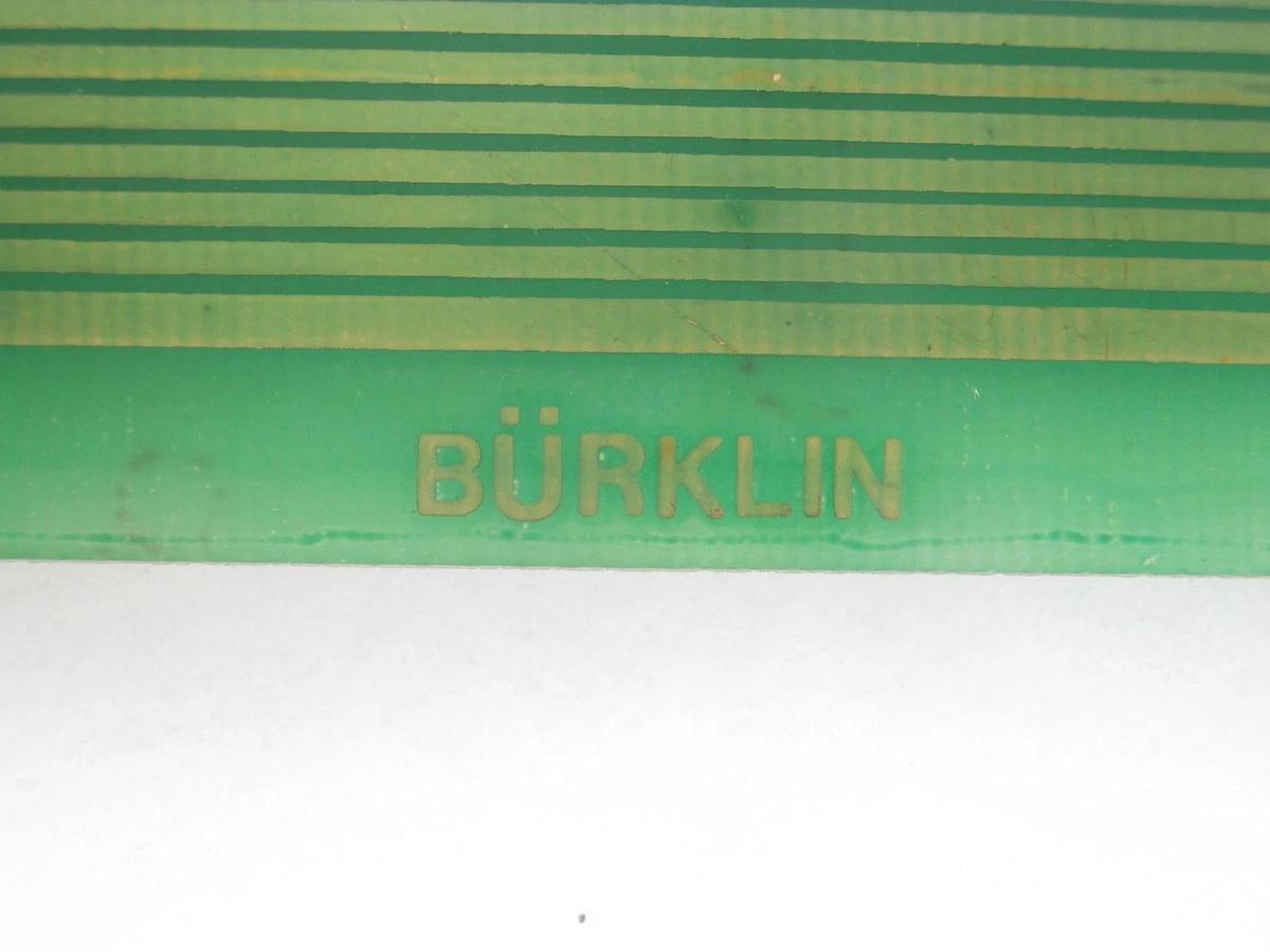 Used Burklin ADP 31/01 PCB Card Karl Suss MJB 55 Wafer Mask Aligner Working Surplus