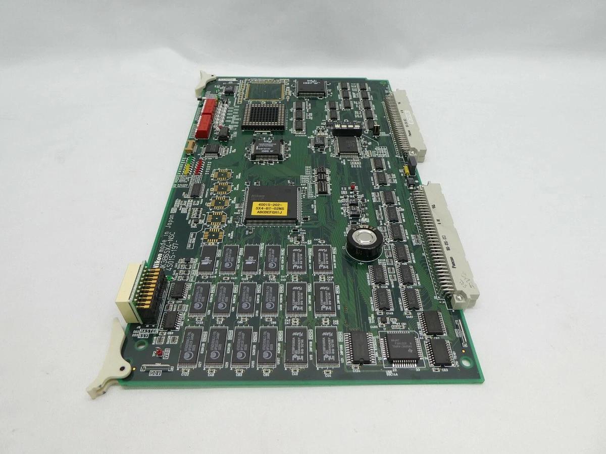 Used Nikon Precision 4S015-197 Processor PCB Card NK386SX4-NSC NSR Series Working