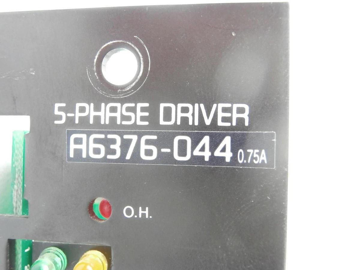 Used Oriental Motor A6376-044 5-Phase Driver PCB Card VEXTA 0.75A EB4008-2V Working