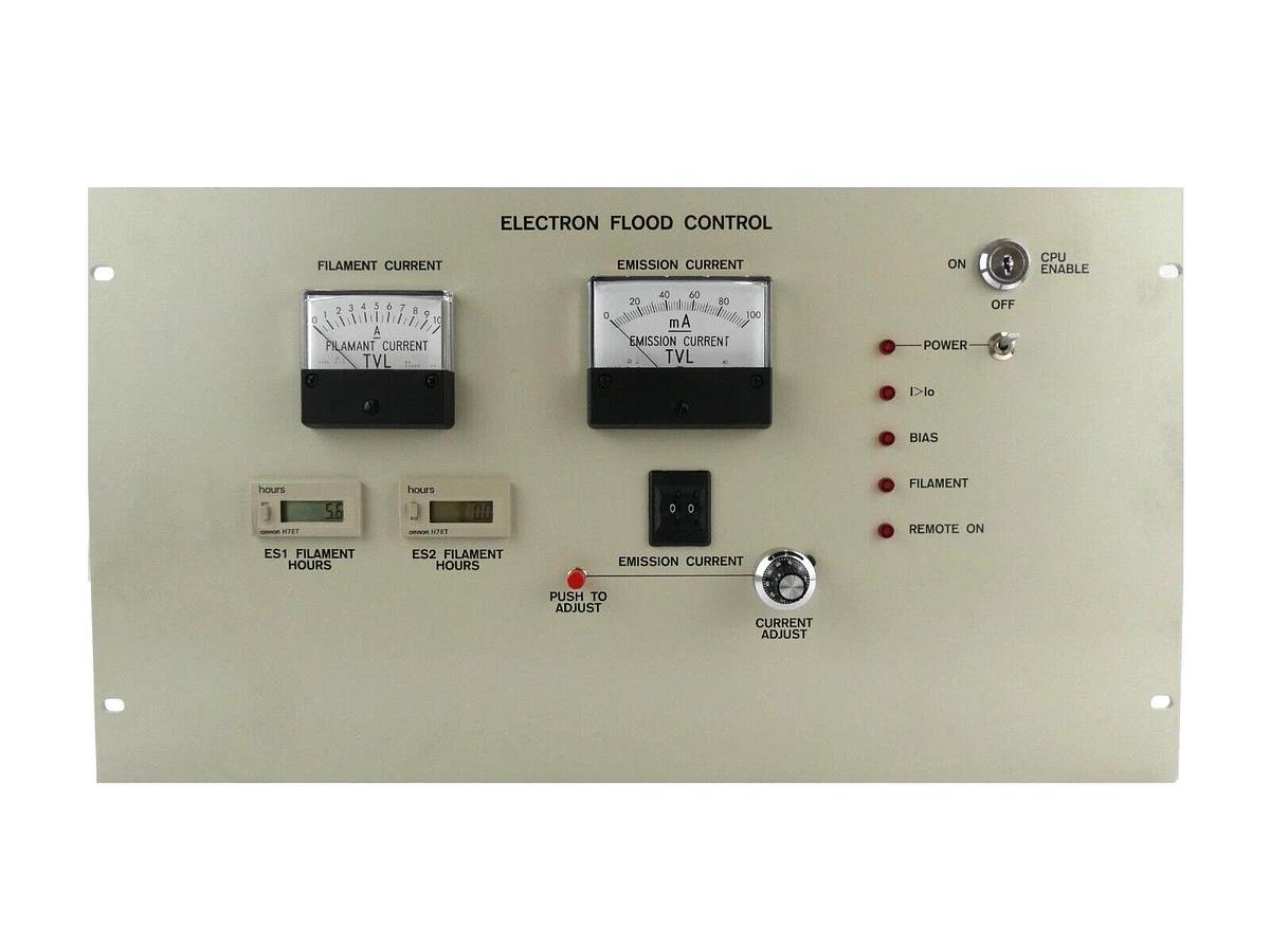 Used Varian V87-309235 Electron Flood Controller Assembly Working Surplus