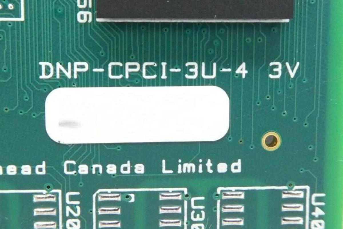 Used SST Woodhead DNP-CPCI-3U-4 DeviceNet Scanner PCB Card AMAT 0190-34511 Working