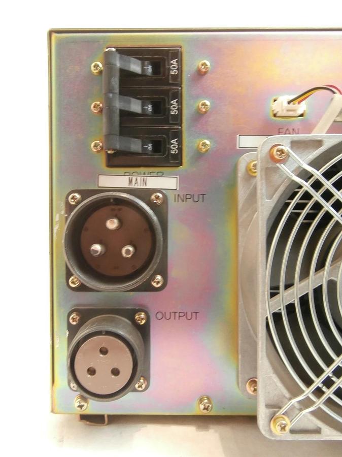 Used Kyoto Denkiki KDS-30350WF Dual Output DC Power Supply Hitachi M-712E Working