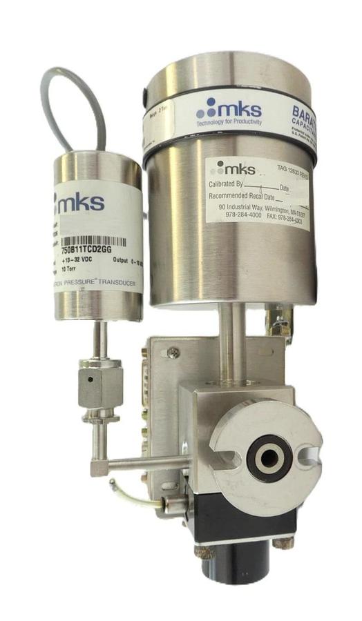 Used MKS Instruments CV7627B-41 Baratron Vacuum Isolation System Working Surplus