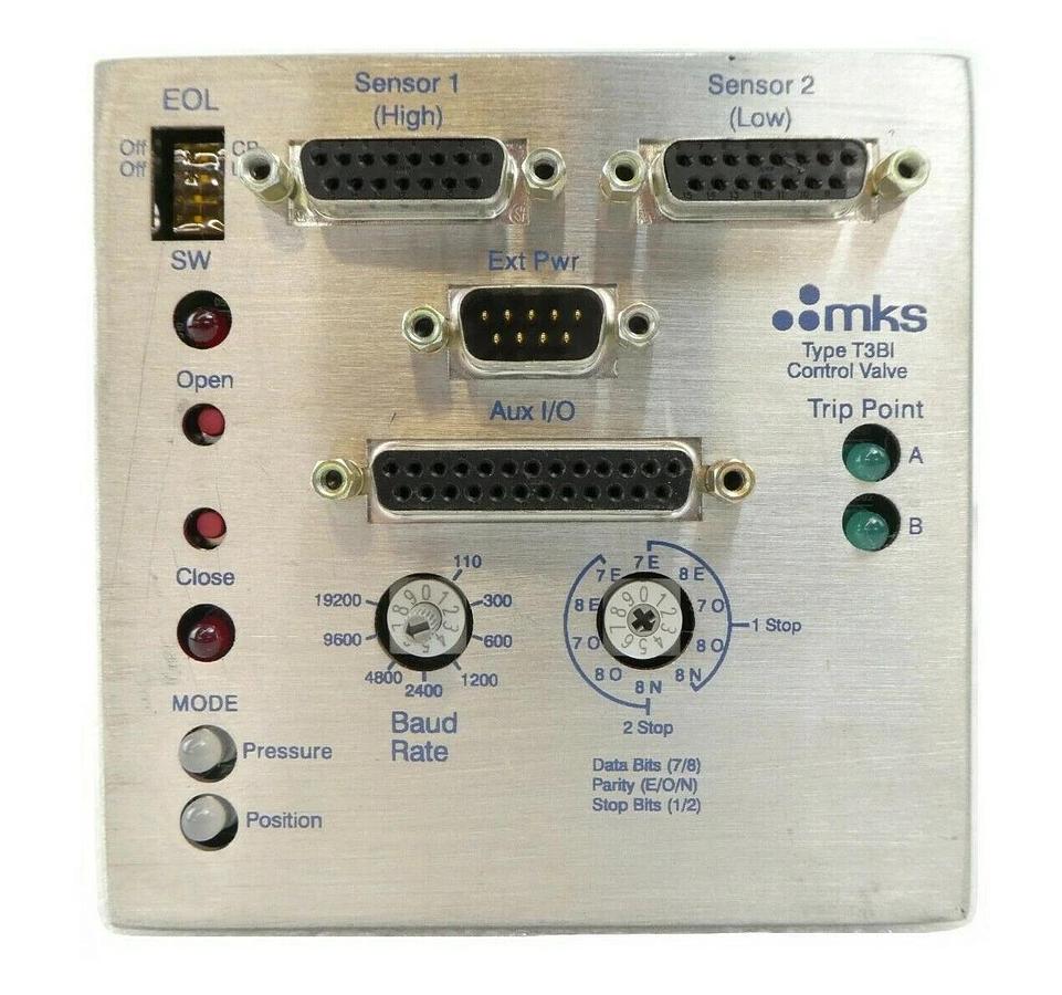 Used MKS Instruments T3BIA-28938 Exhaust Throttle Valve Controller Working Surplus