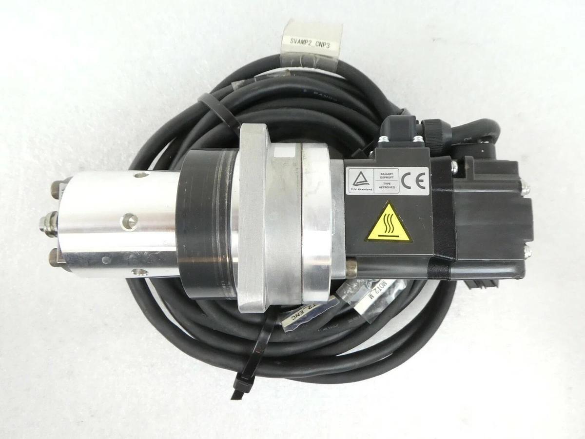 Used Nikon 4K186-969 Servo Motor Assembly Mitsubishi HF-KP053-S1 NSR FX-601F Working