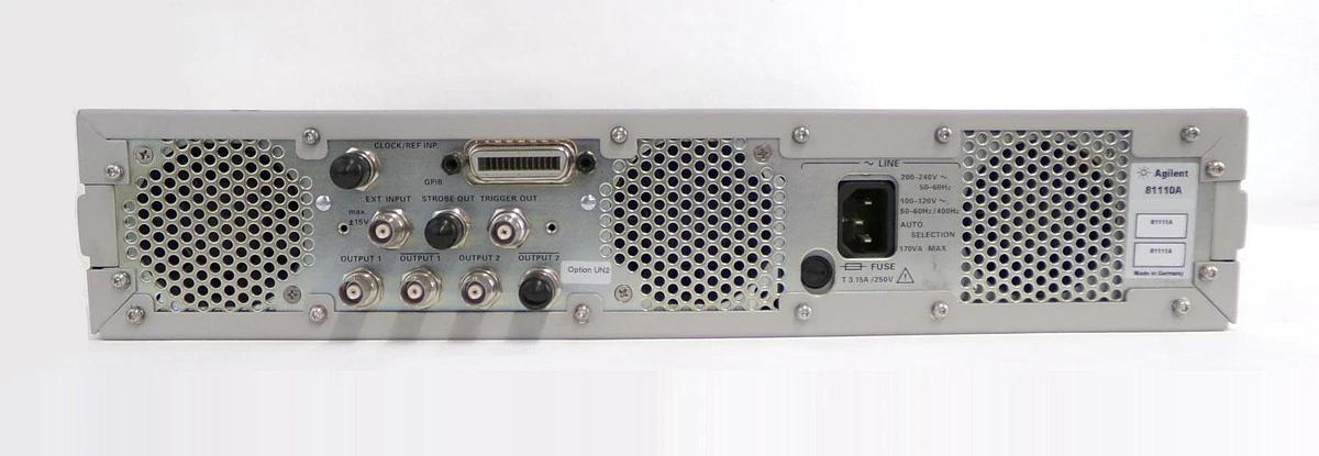 Used Agilent 81110A Pulse Pattern Generator 165/330 MHz with 81111A Modules Surplus