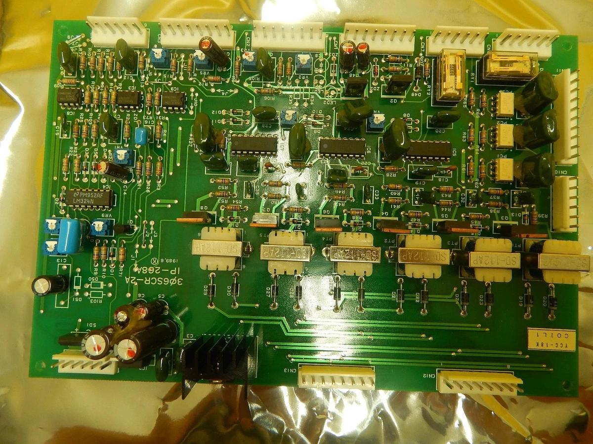 Used Yashibi 306SCR-2A Thyristor Transformer PCB Board IP-268A YCC-18K Used Working
