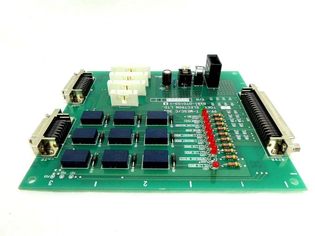 Used TEL Tokyo Electron BX81-070103-13 Board PCB PF-DB T-MESC/C 300 Trias Working