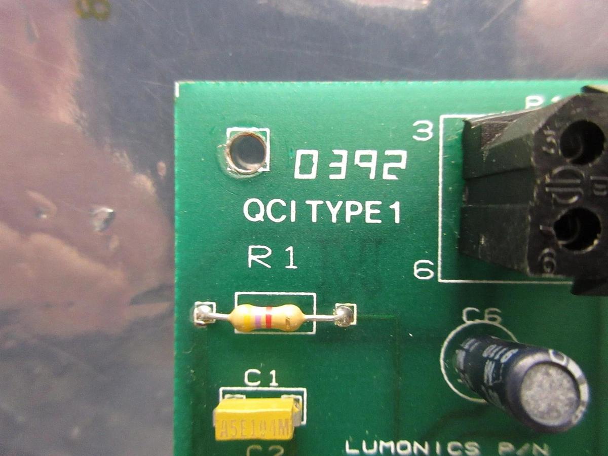 Used Lumonics 20160172 Processor Board PCB QCI Type 1 LW-CO2 Lightwriter CO2 Used