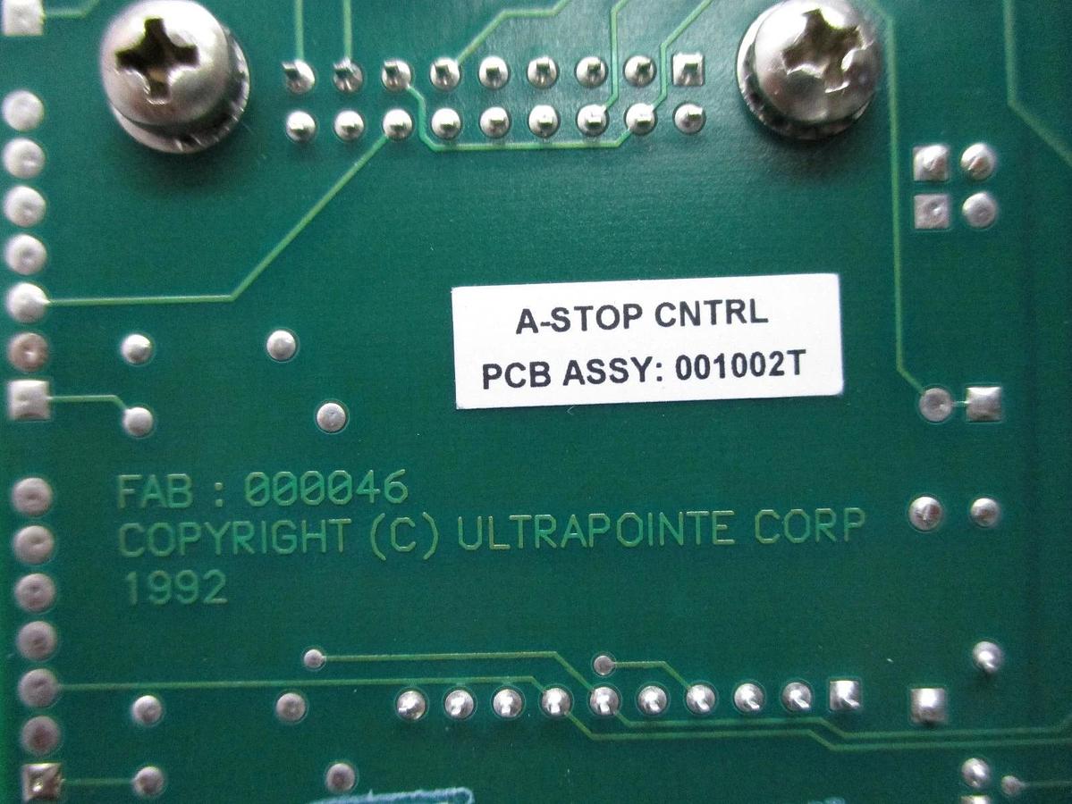 Used Ultrapointe 001002T A-Stop Control Lon Motor Driver PCB KLA CRS-1010S Used