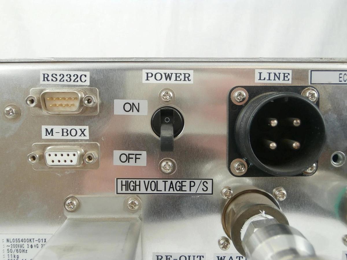 Used NFR Technologies NL05S400KT-01X High Voltage Power Supply Used Working
