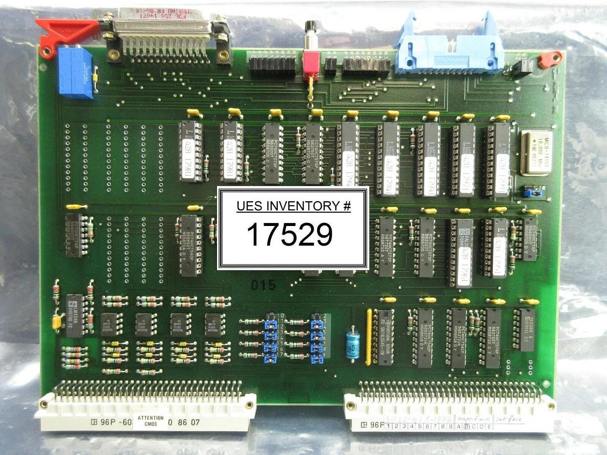 Used ASML 4022.423.1786 Processor PCB Card PAS 5000/2500 Wafer Stepper System Used