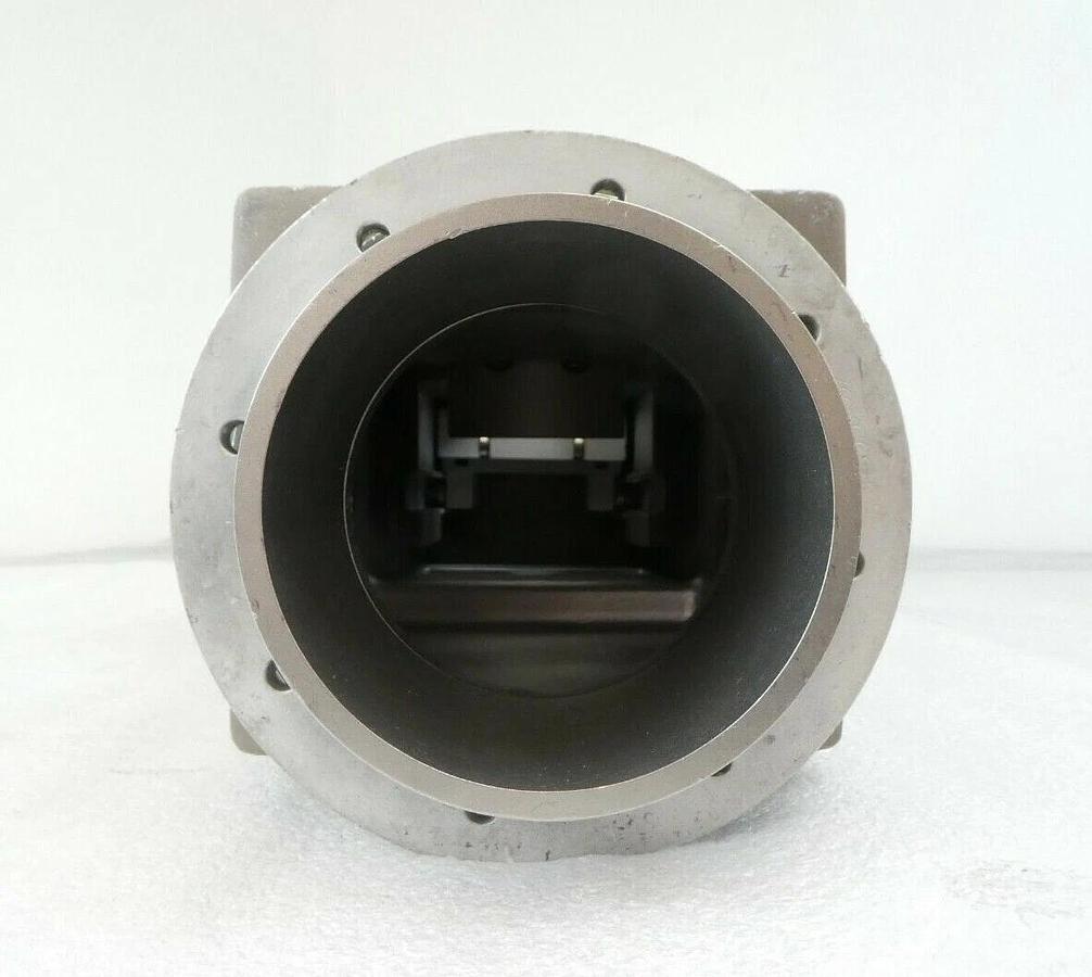 Used Varian Vacuum Technologies 07306001 X Source Gate Valve Assembly Working Surplus