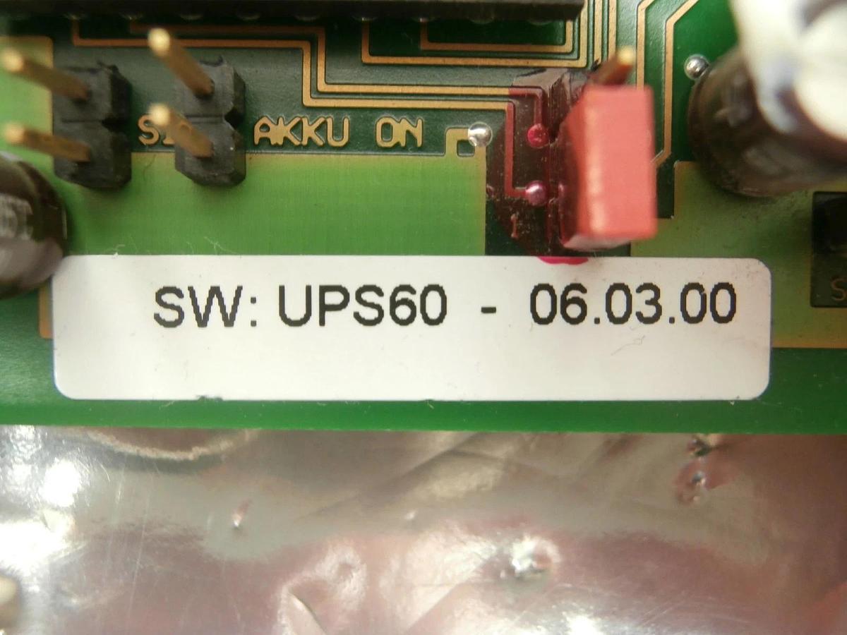 Used Inova Computers 11249 UPS Board PCB Card 1-ICP-UPS UPS60-27.10.00 Used Working