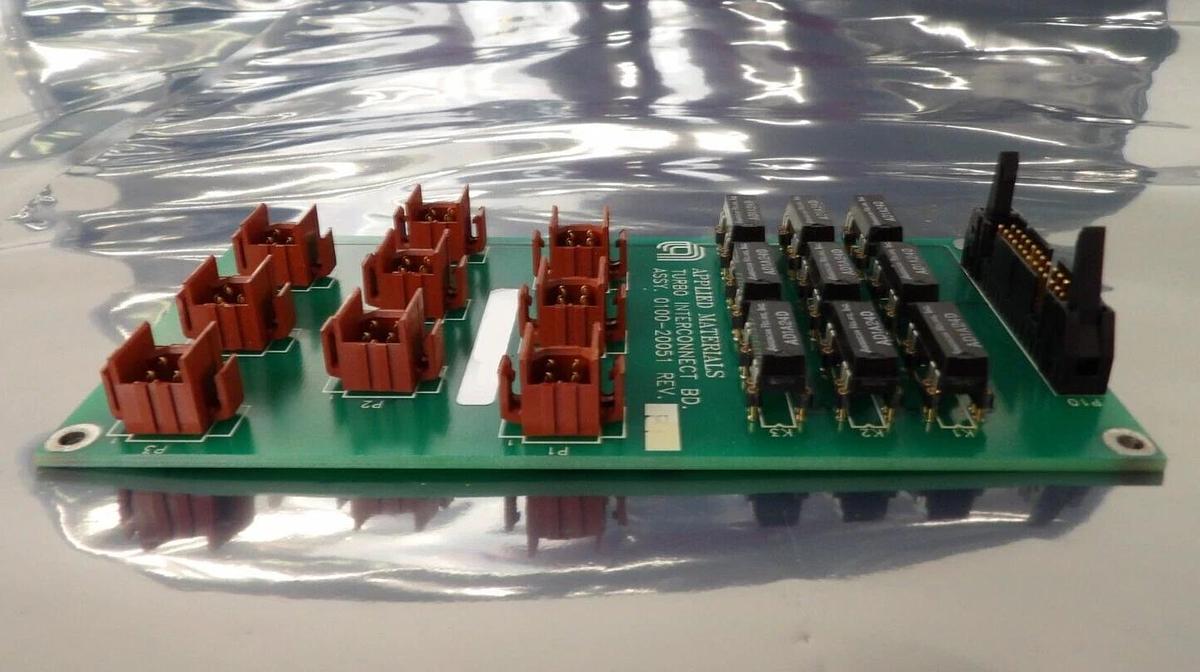 Refurbished AMAT Applied Materials 0100-20051 Turbo Interconnect PCB Lot of 2 Refurbished