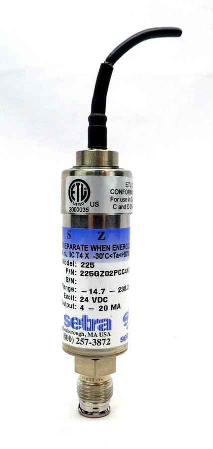 Used Setra 225GZ02PCC4N106 Pressure Transducer Model 225 Reseller Lot of 21 Working