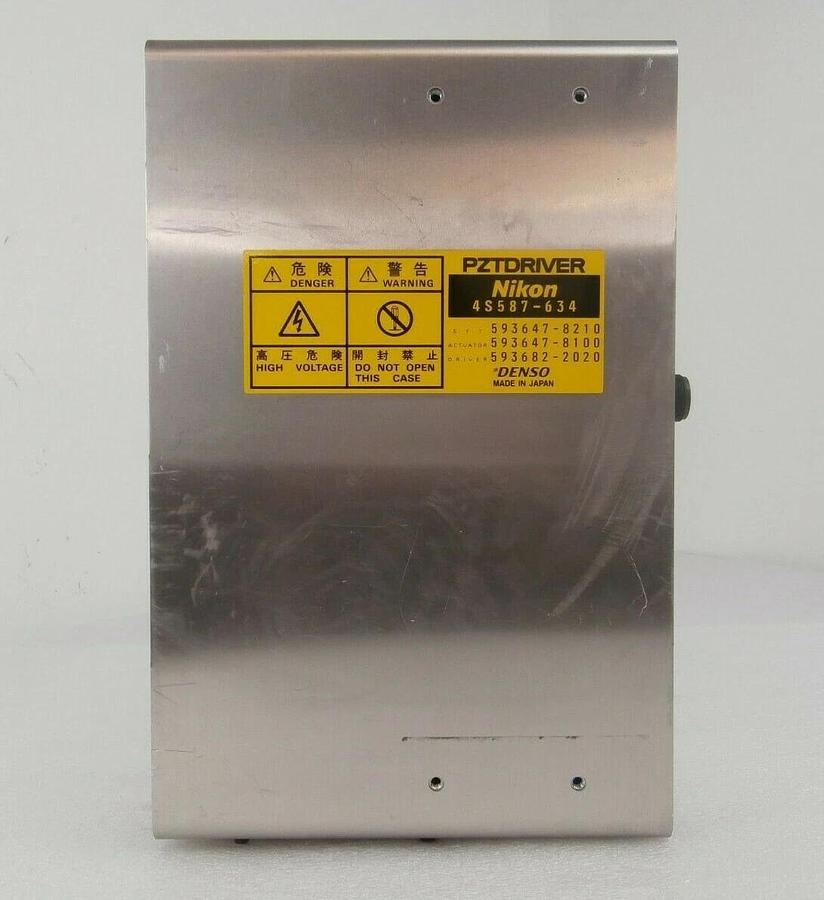 Used Denso 593682-2020 Servo Driver PZTDRIVER Nikon Precision 4S587-634 NSR Working
