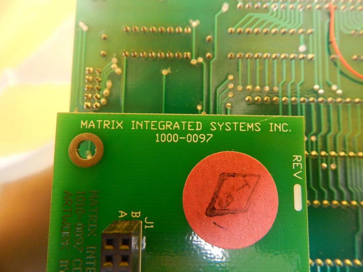 Used Matrix Integrated Systems 1000-0065 Z80 Bus Interface PCB Board System 10 Used