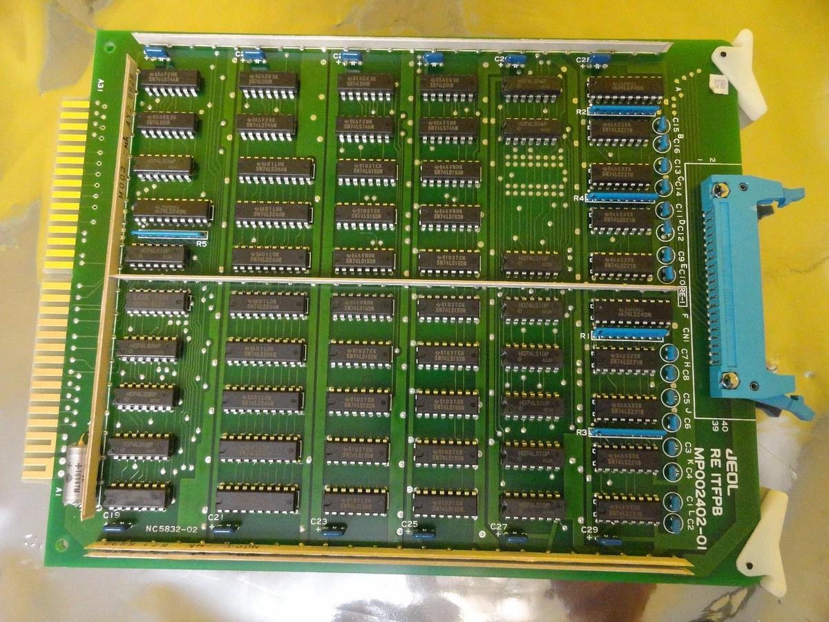 Used JEOL MP002402-01 RE ITFPB Interface Board PCB Card EM-2010F Working