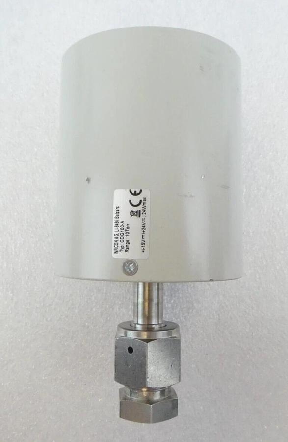 Used Inficon LI-9496 Baratron Pressure Transducer CDG100-A Tested Working