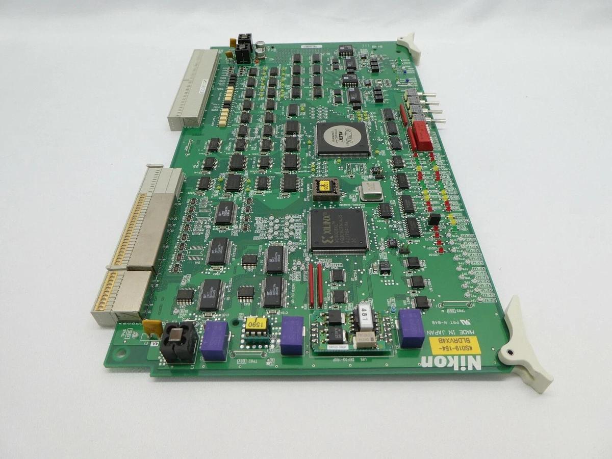 Used Nikon 4S019-154 Processor Control PCB Card BLDRVX4B NSR-S307E DUV Scanning Spare
