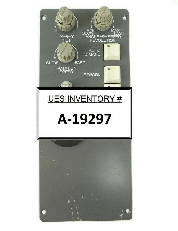 Used Nikon 2S070-043 Microscope Panel 2S700-552 OPTISTATION 3 Missing Knob Working