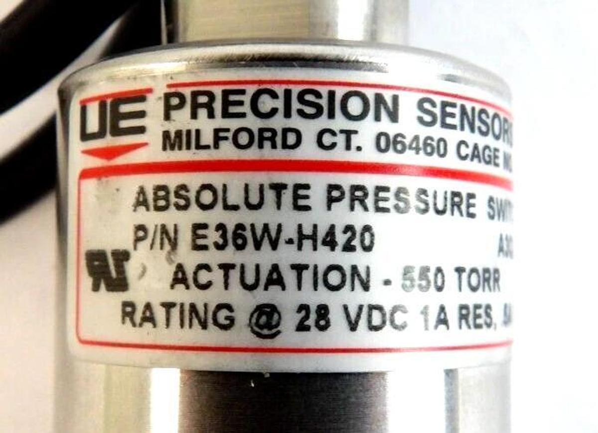 Used UE Precision E36W-H420 Absolute Pressure Switch Reseller Lot of 8 Working